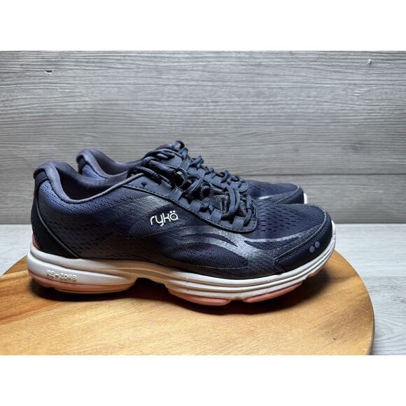 Ryka Devo Plus 2 Walking Sneakers, Navy, Women's 9M - Picture 2 of 9